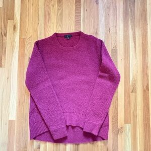 J.Crew Size Medium Burgundy Sweater